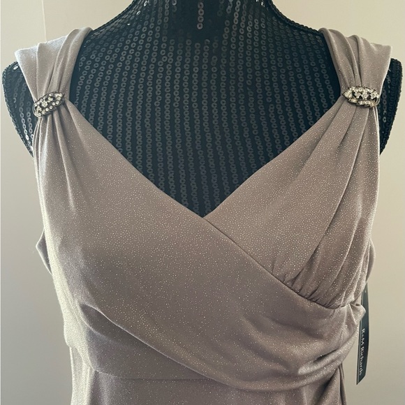 R&M Richard's Shimmer Champagne Gown
NWT Size 14 - Picture 3 of 15